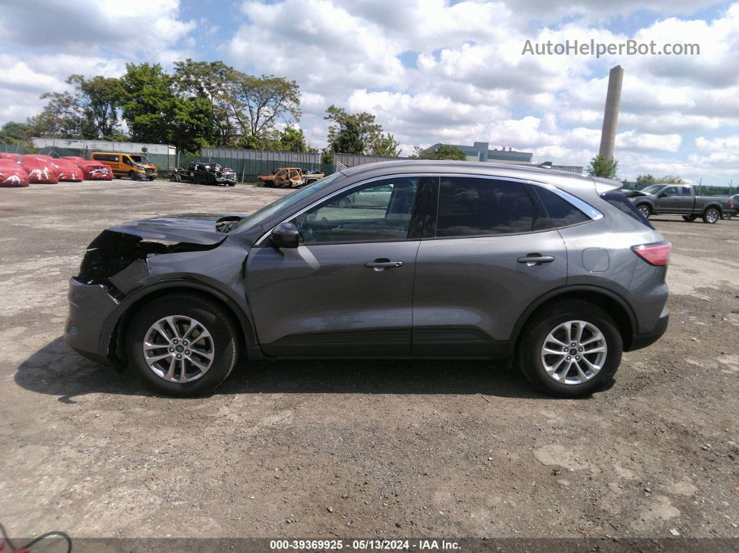 2021 Ford Escape Se Gray vin: 1FMCU9G67MUB07329