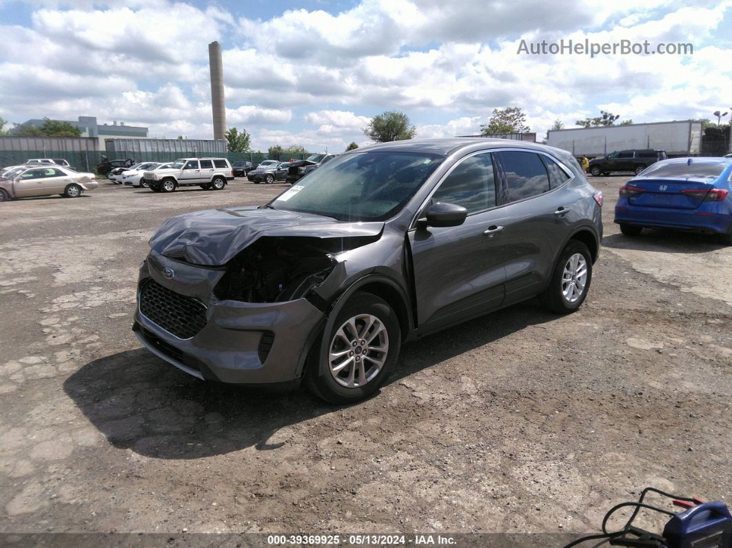 2021 Ford Escape Se Gray vin: 1FMCU9G67MUB07329