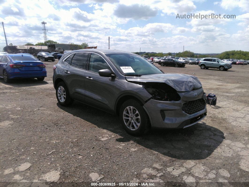 2021 Ford Escape Se Gray vin: 1FMCU9G67MUB07329