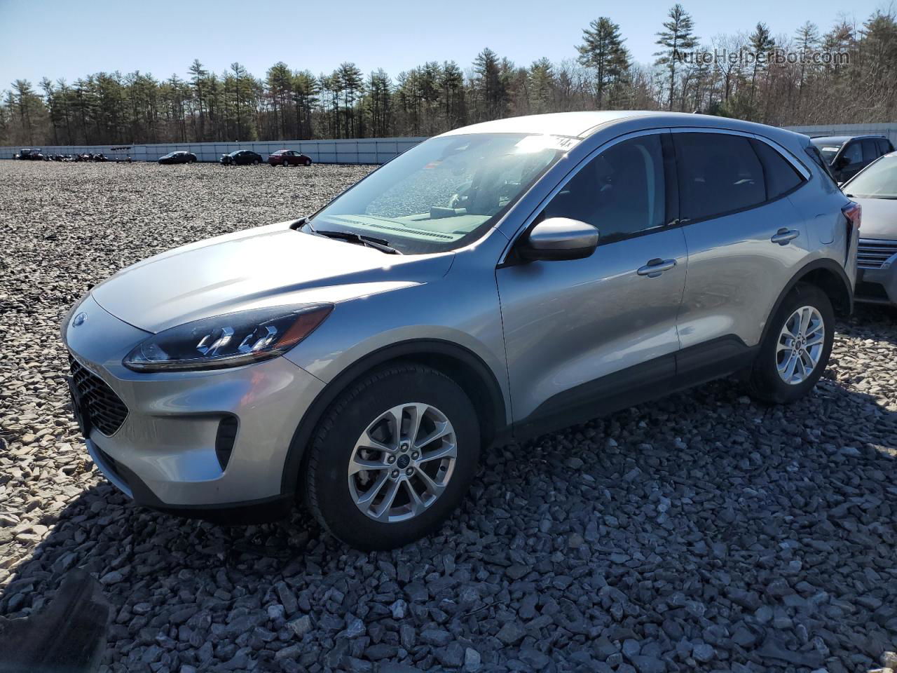 2021 Ford Escape Se Silver vin: 1FMCU9G69MUA97645