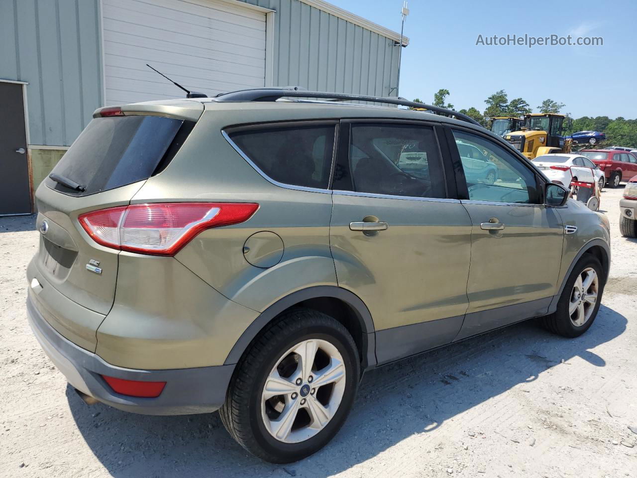 2013 Ford Escape Se Green vin: 1FMCU9G90DUD78517