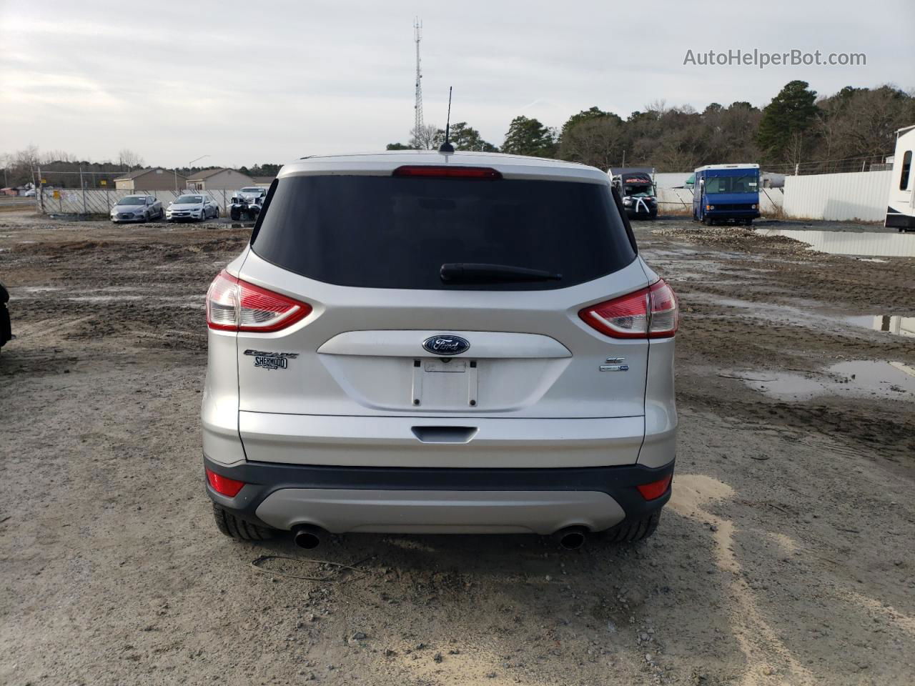 2015 Ford Escape Se Silver vin: 1FMCU9G90FUA32292