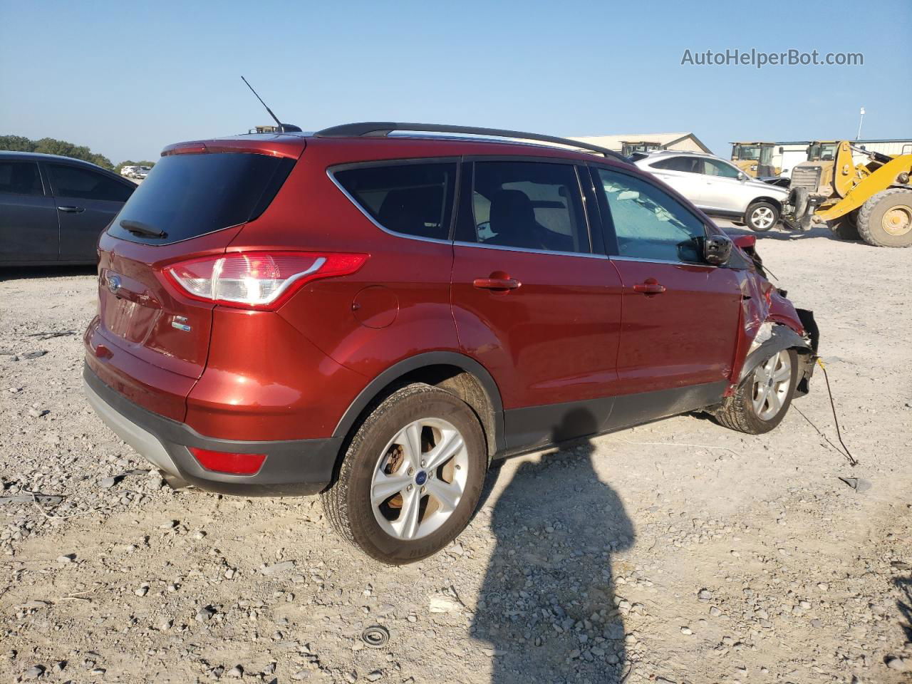 2015 Ford Escape Se Красный vin: 1FMCU9G90FUA86868