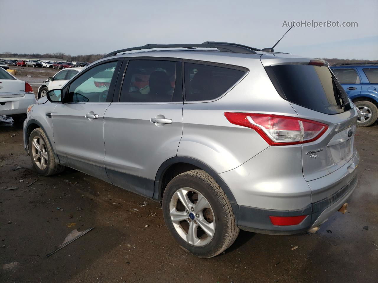 2015 Ford Escape Se Gray vin: 1FMCU9G90FUA95599