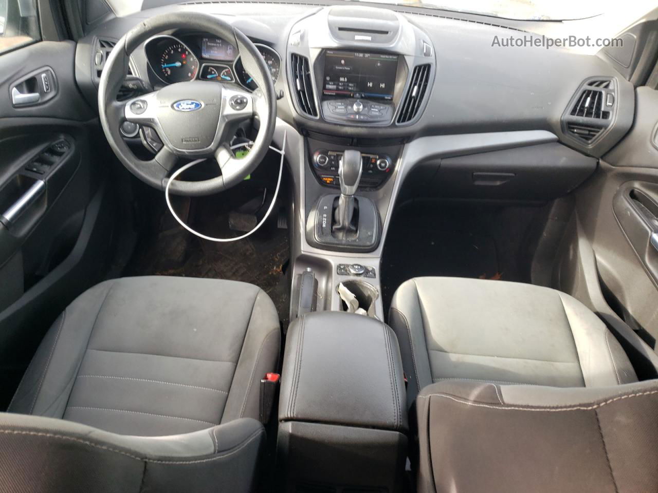 2015 Ford Escape Se Gray vin: 1FMCU9G90FUA95599