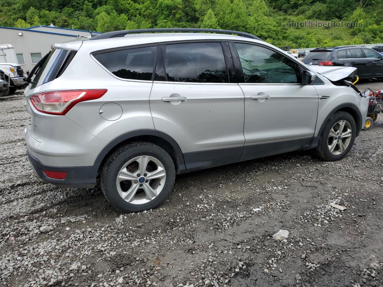 2016 Ford Escape Se Silver vin: 1FMCU9G90GUA49000