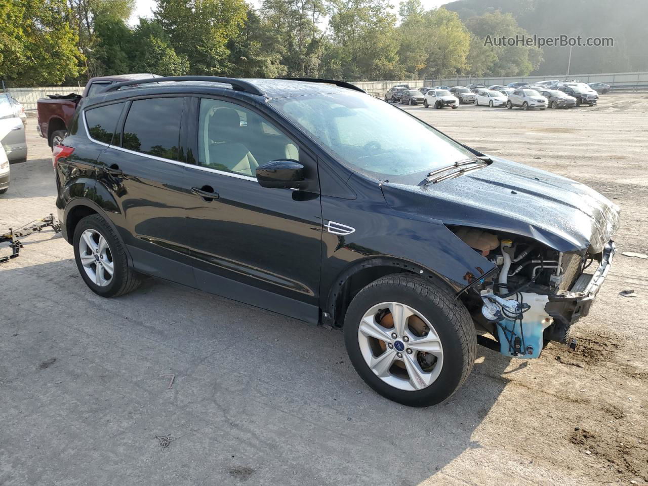 2016 Ford Escape Se Black vin: 1FMCU9G90GUB85224