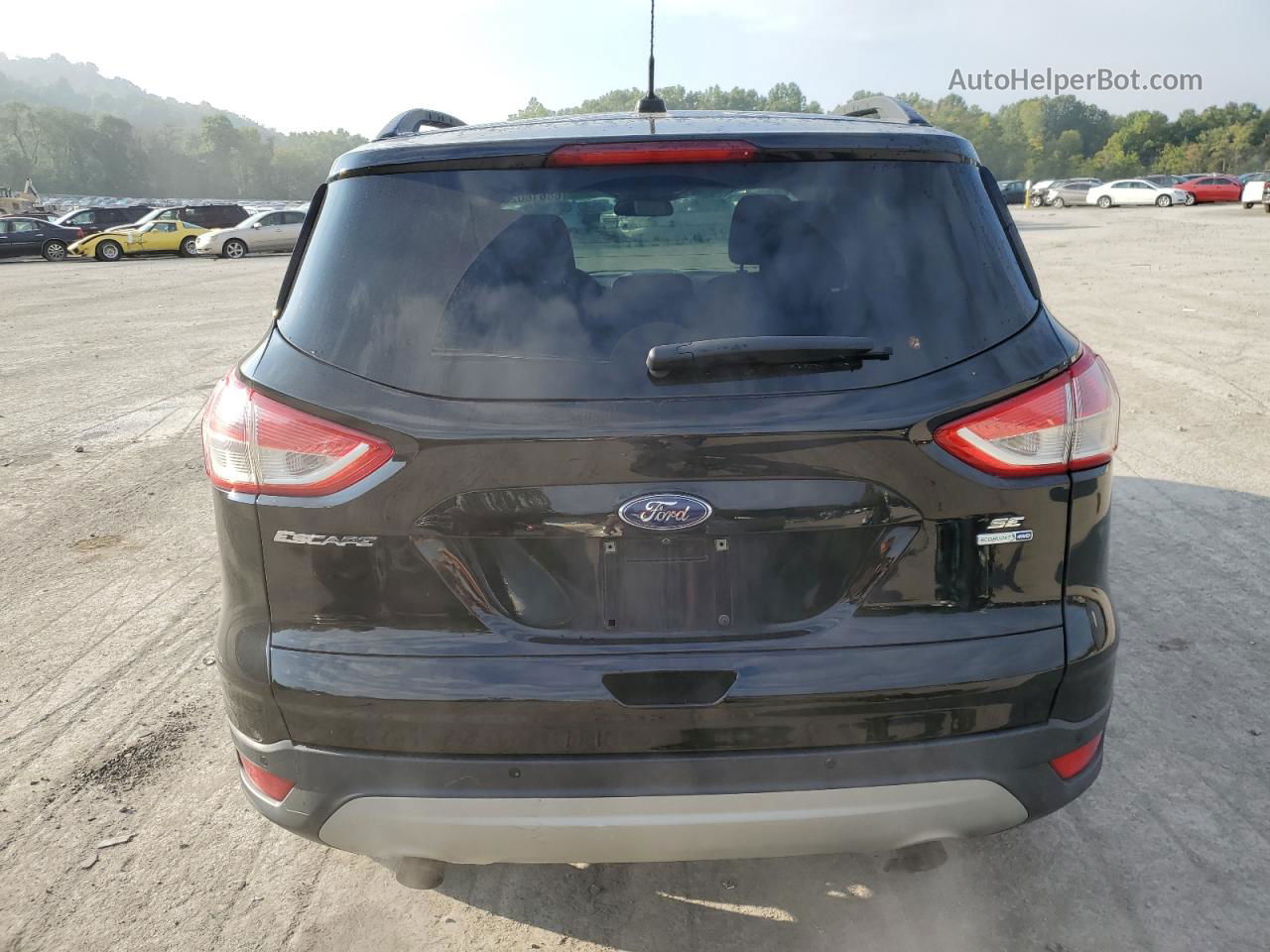 2016 Ford Escape Se Black vin: 1FMCU9G90GUB85224