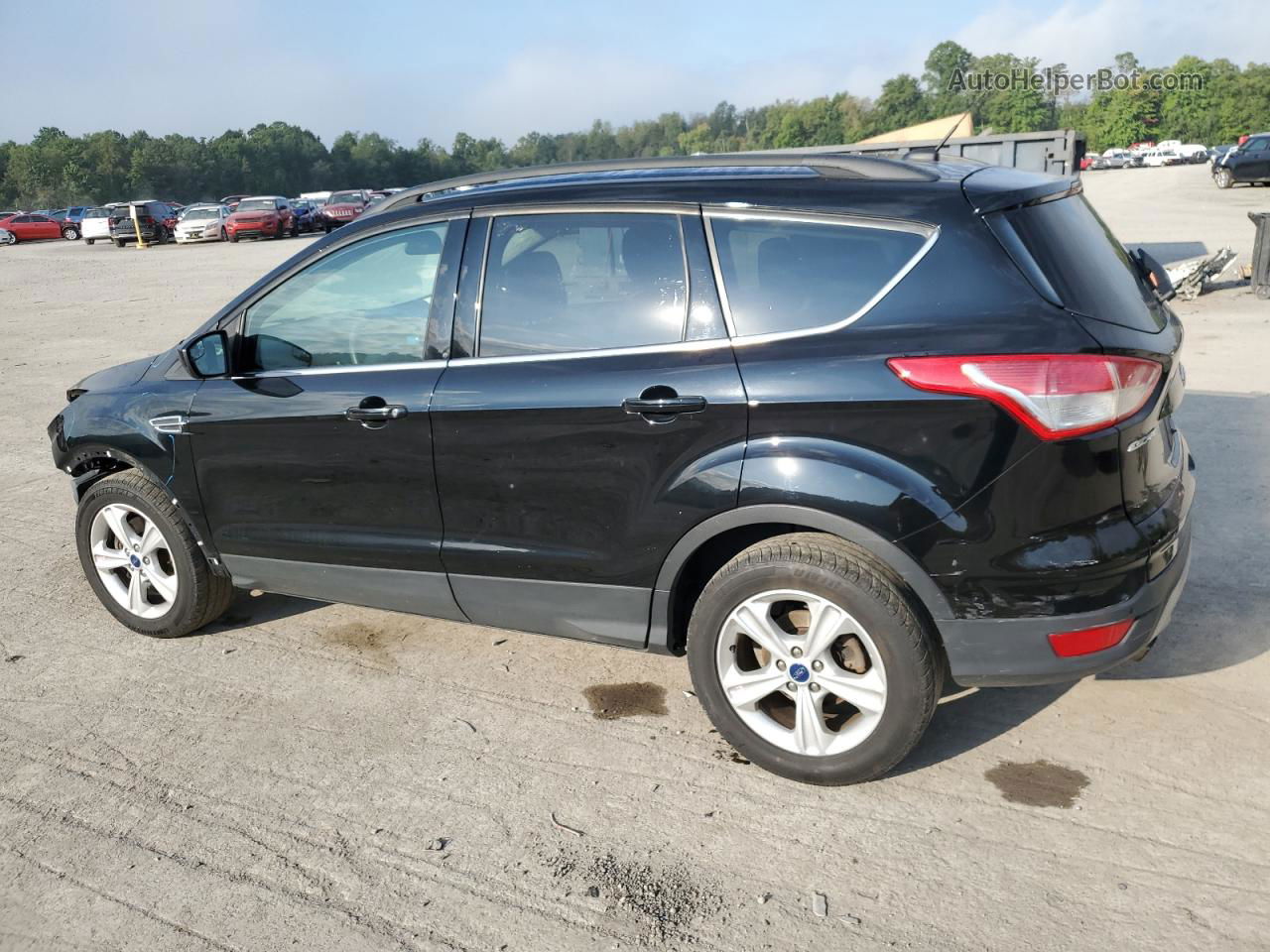 2016 Ford Escape Se Black vin: 1FMCU9G90GUB85224