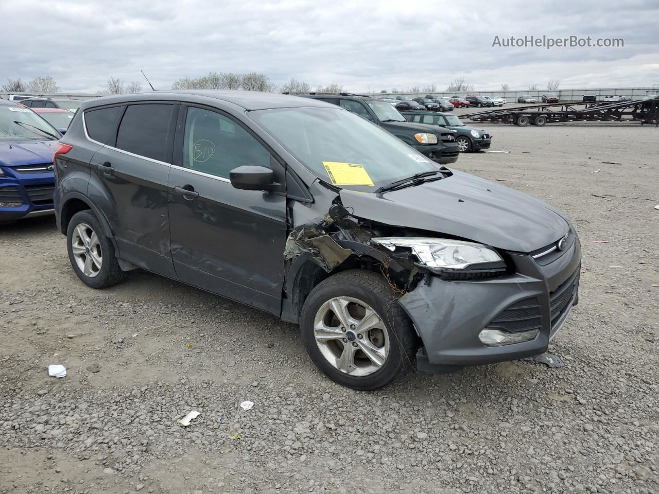 2016 Ford Escape Se Charcoal vin: 1FMCU9G90GUC54736