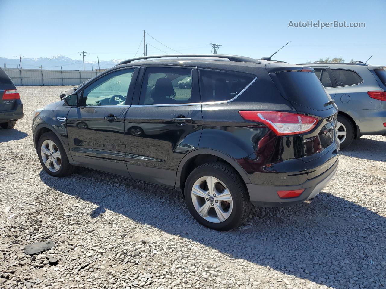 2016 Ford Escape Se Black vin: 1FMCU9G90GUC63193