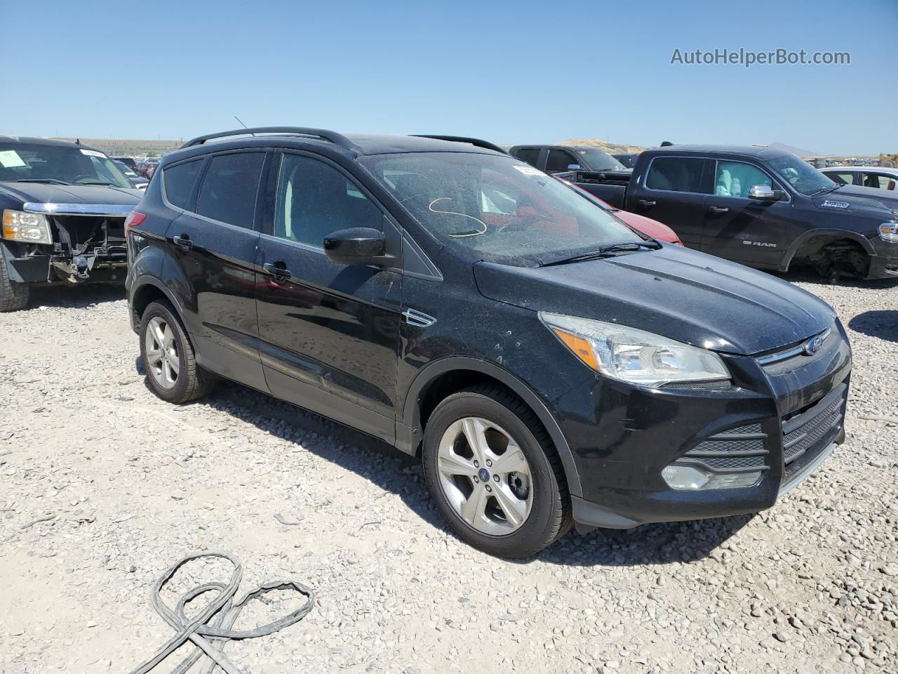 2016 Ford Escape Se Black vin: 1FMCU9G90GUC63193