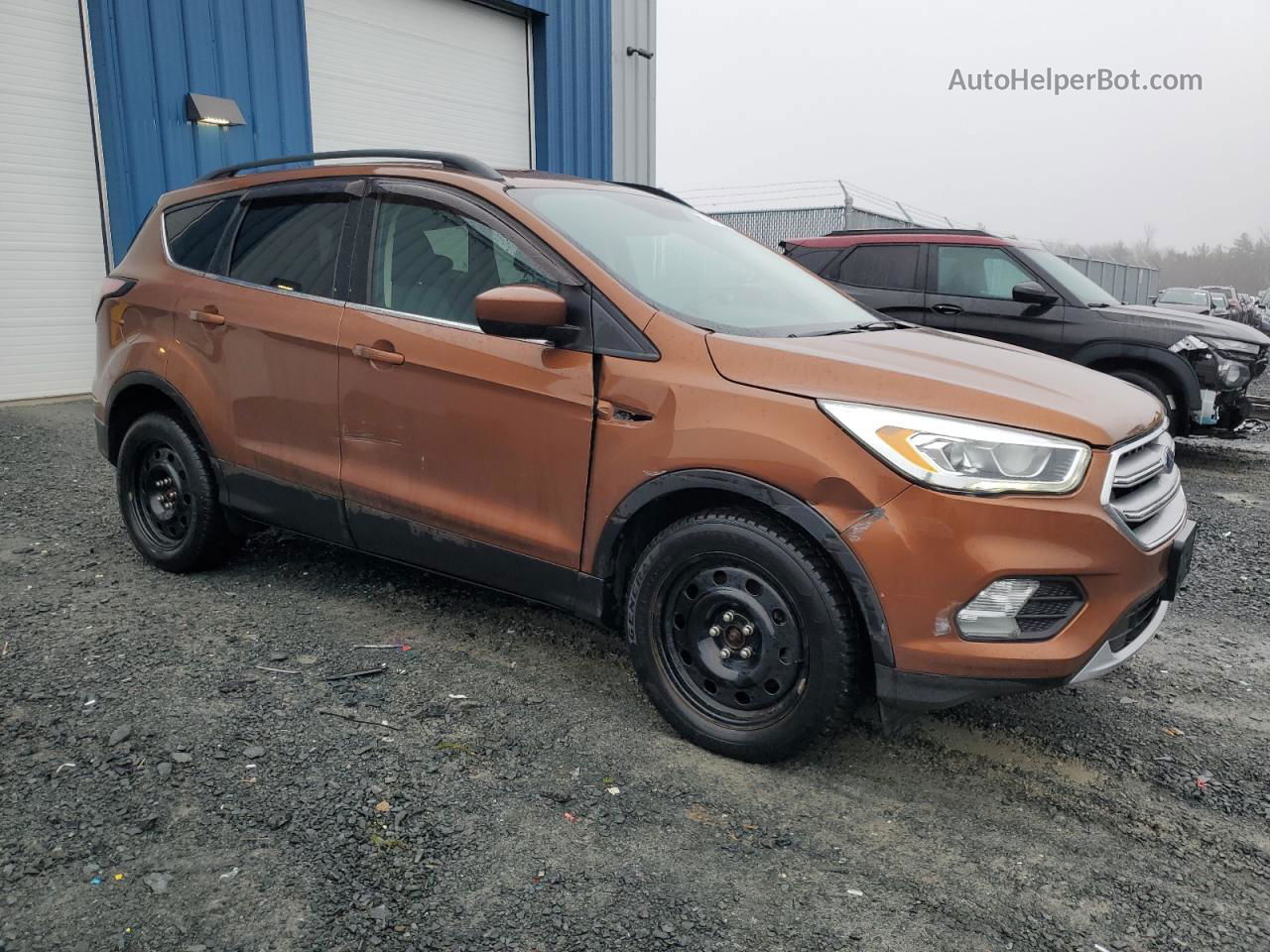 2017 Ford Escape Se Brown vin: 1FMCU9G90HUA06746