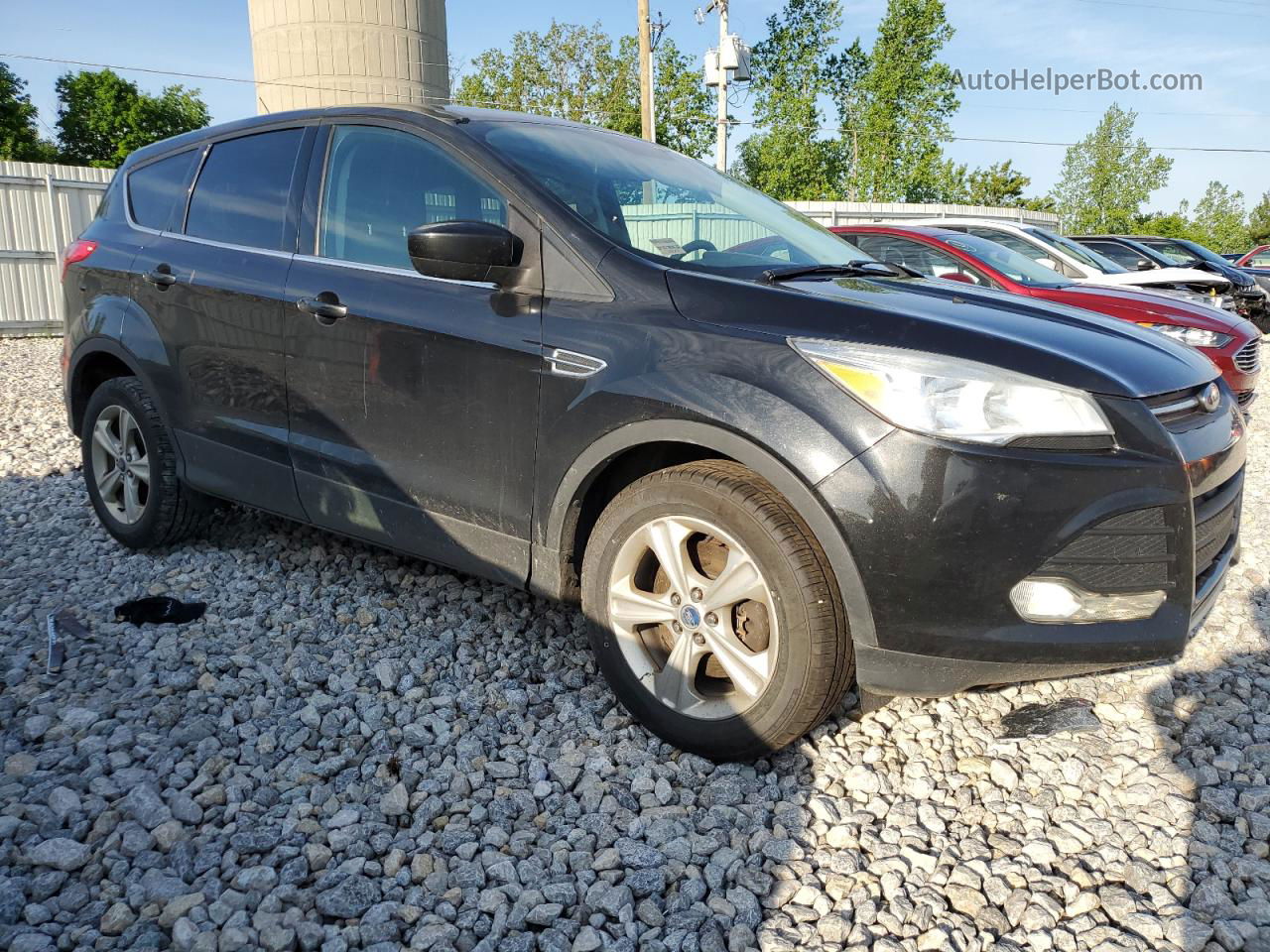 2014 Ford Escape Se Black vin: 1FMCU9G91EUC87239