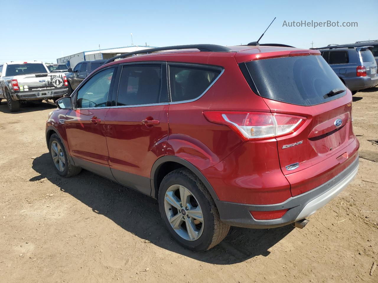 2015 Ford Escape Se Бордовый vin: 1FMCU9G91FUA83316