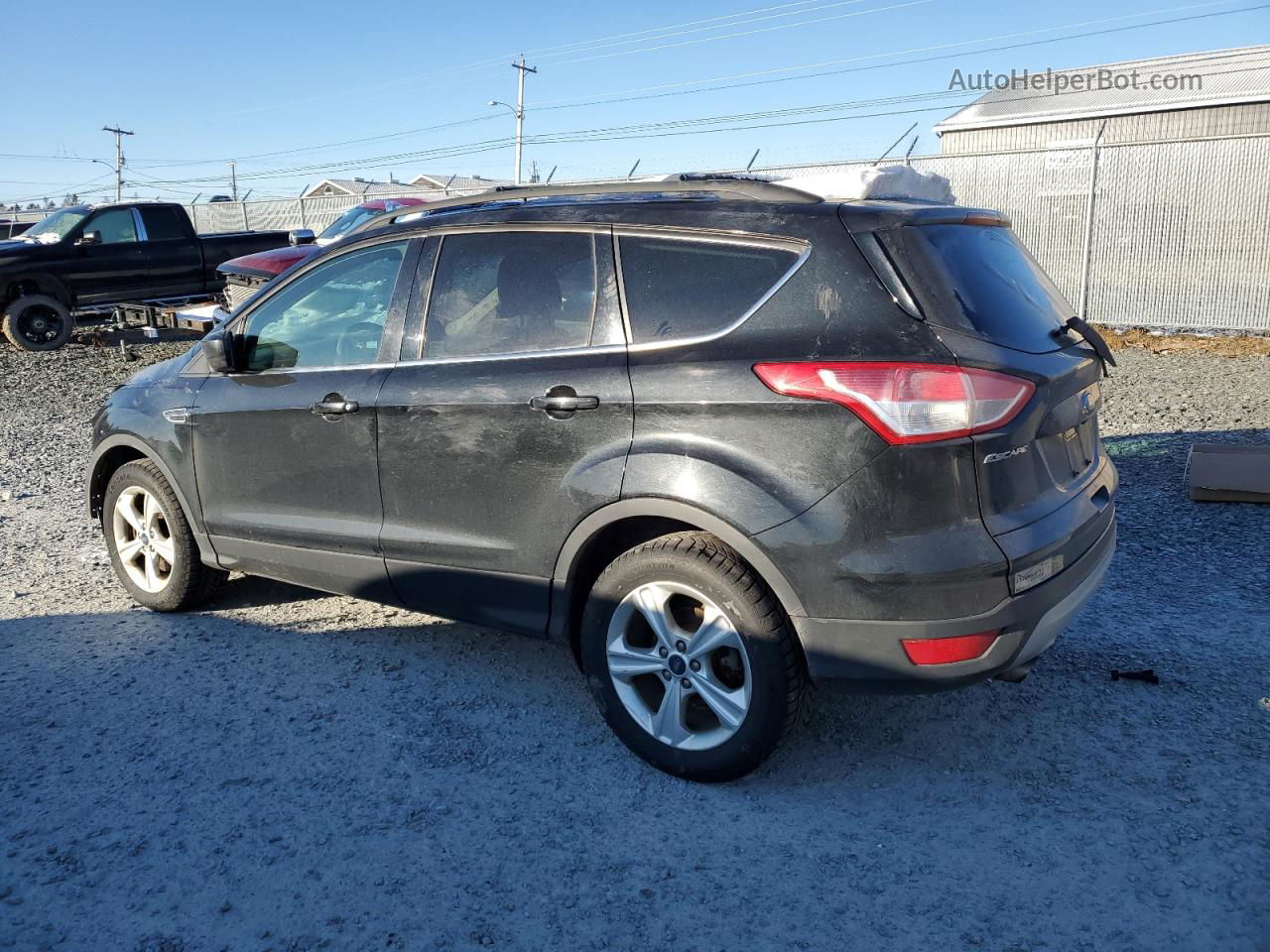 2015 Ford Escape Se Black vin: 1FMCU9G91FUB84968