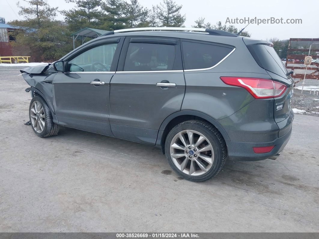 2015 Ford Escape Se Gray vin: 1FMCU9G91FUC19508