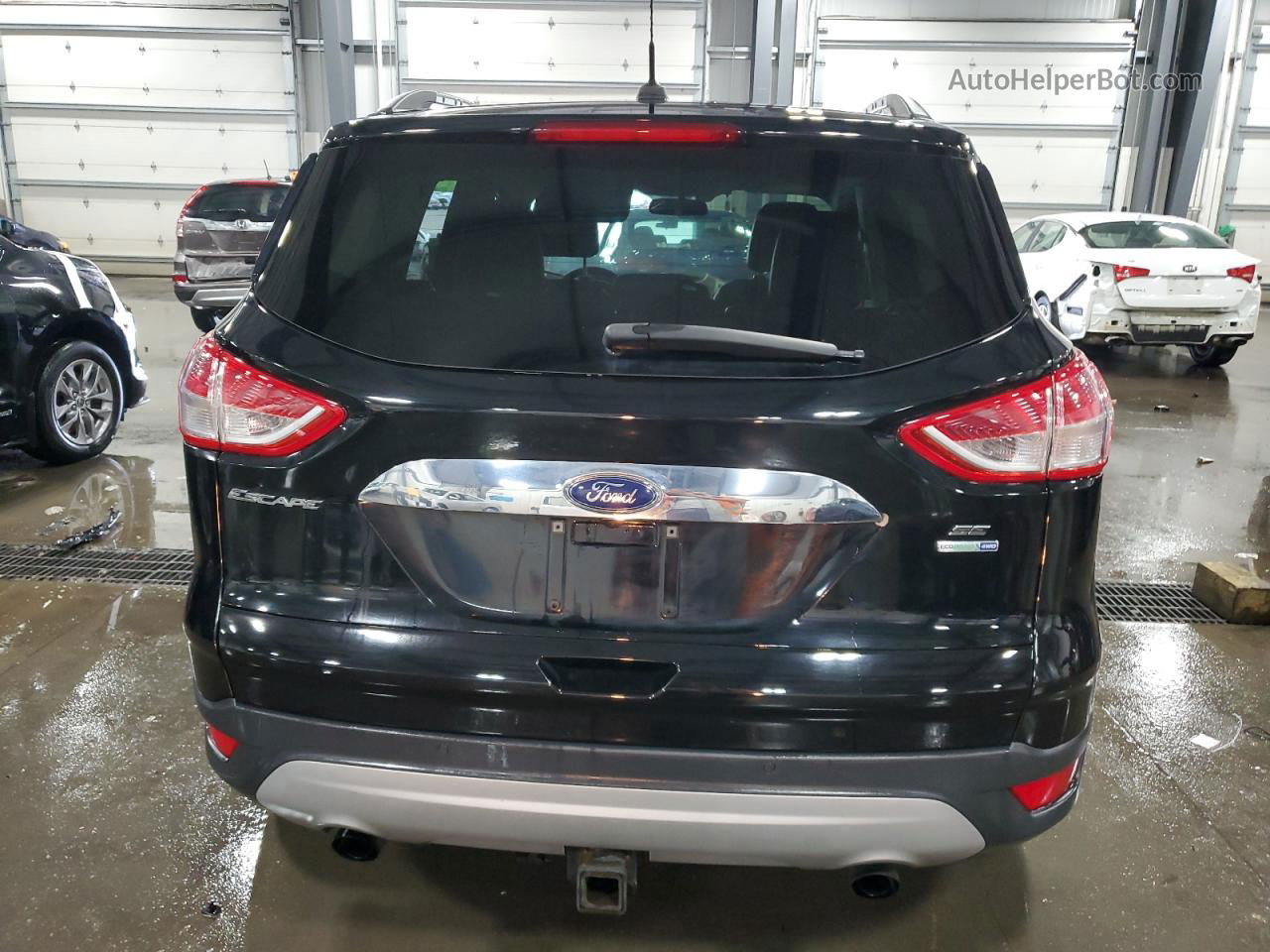 2016 Ford Escape Se Black vin: 1FMCU9G91GUB15554