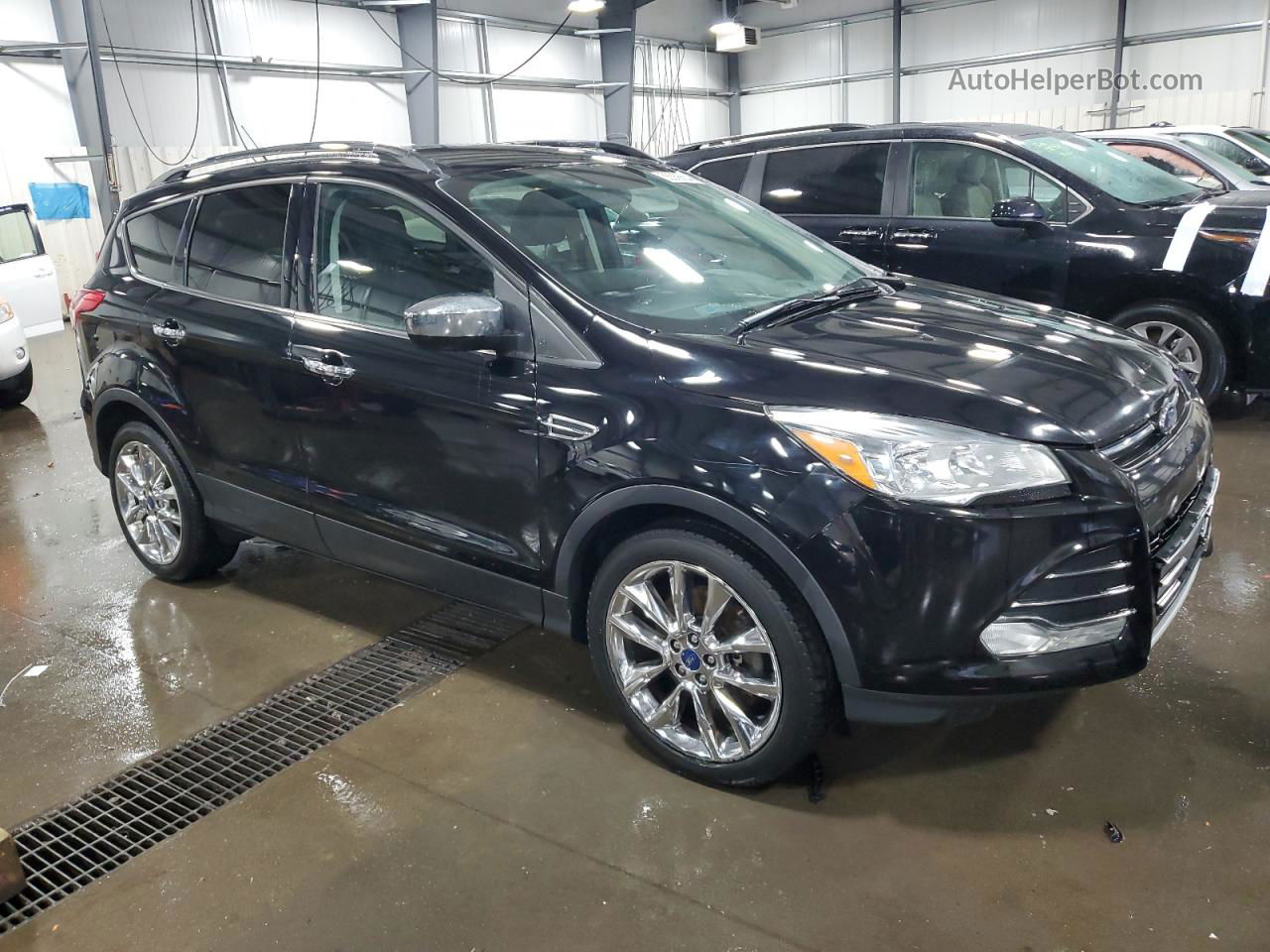 2016 Ford Escape Se Black vin: 1FMCU9G91GUB15554