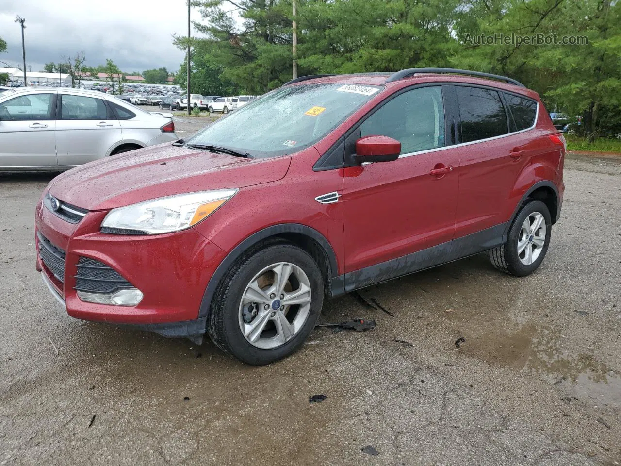 2016 Ford Escape Se Red vin: 1FMCU9G91GUB67363