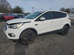 2017 Ford Escape Se White vin: 1FMCU9G91HUA51484