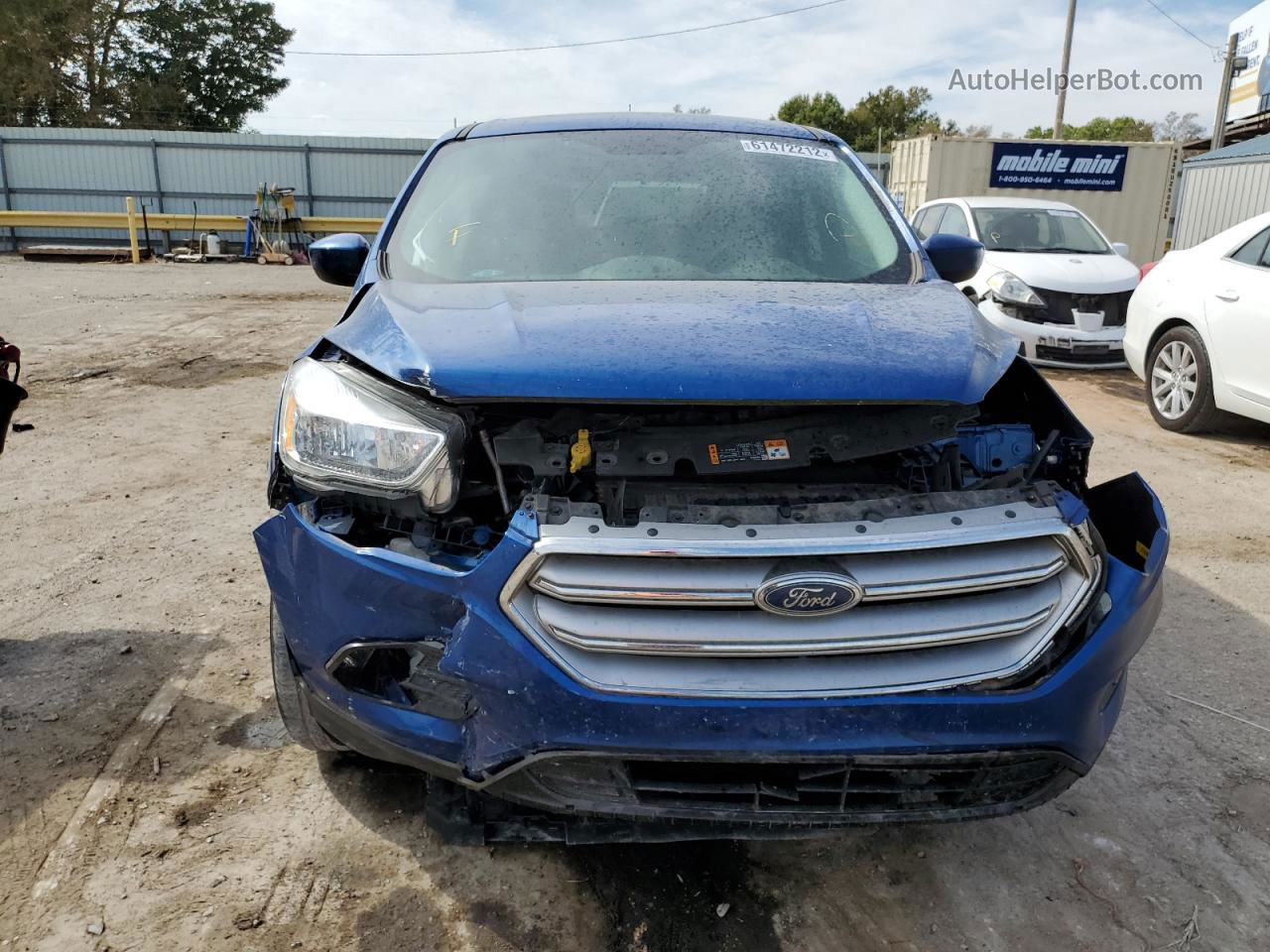 2017 Ford Escape Se Blue vin: 1FMCU9G91HUE93231