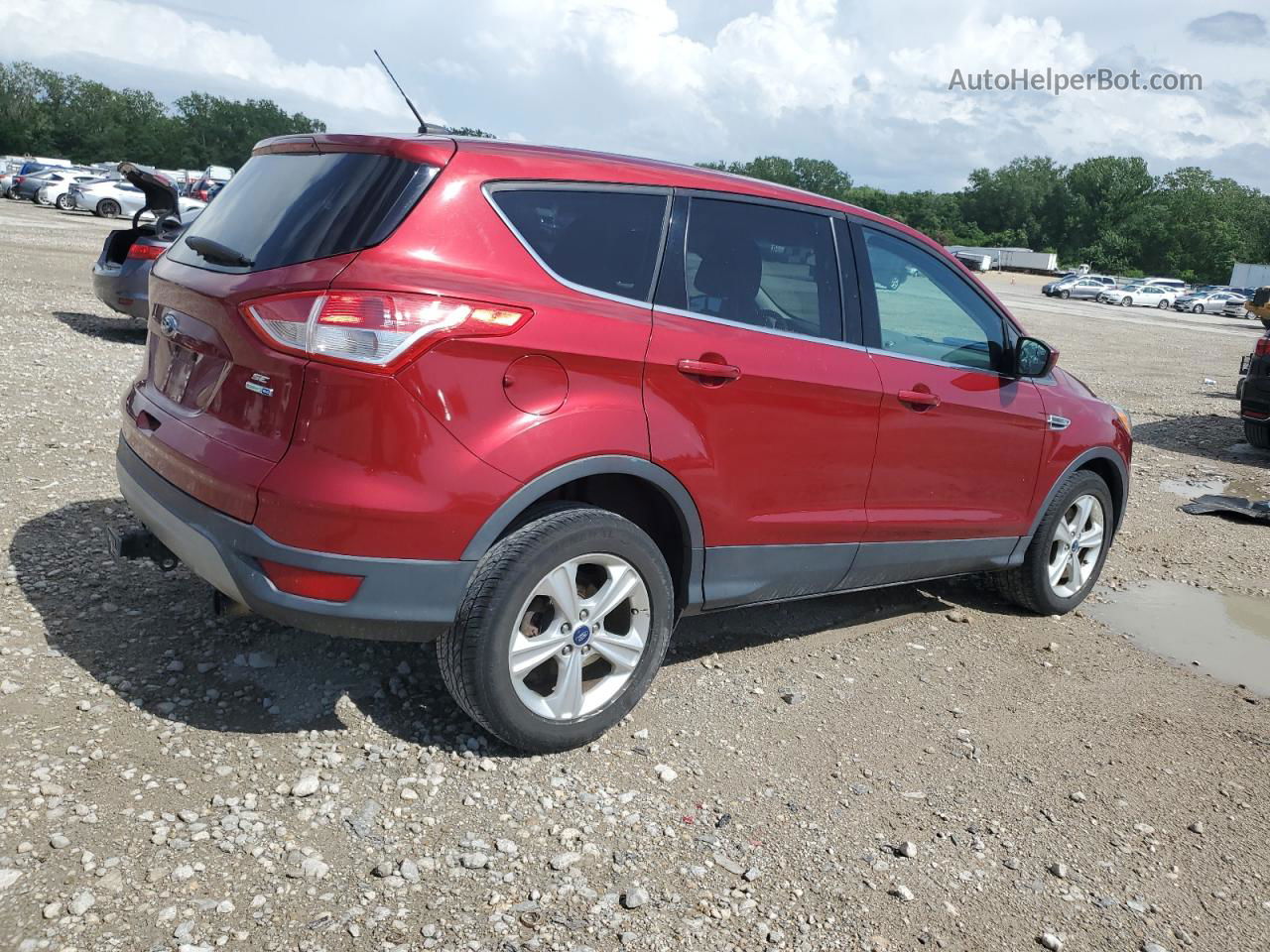 2013 Ford Escape Se Red vin: 1FMCU9G92DUA04457