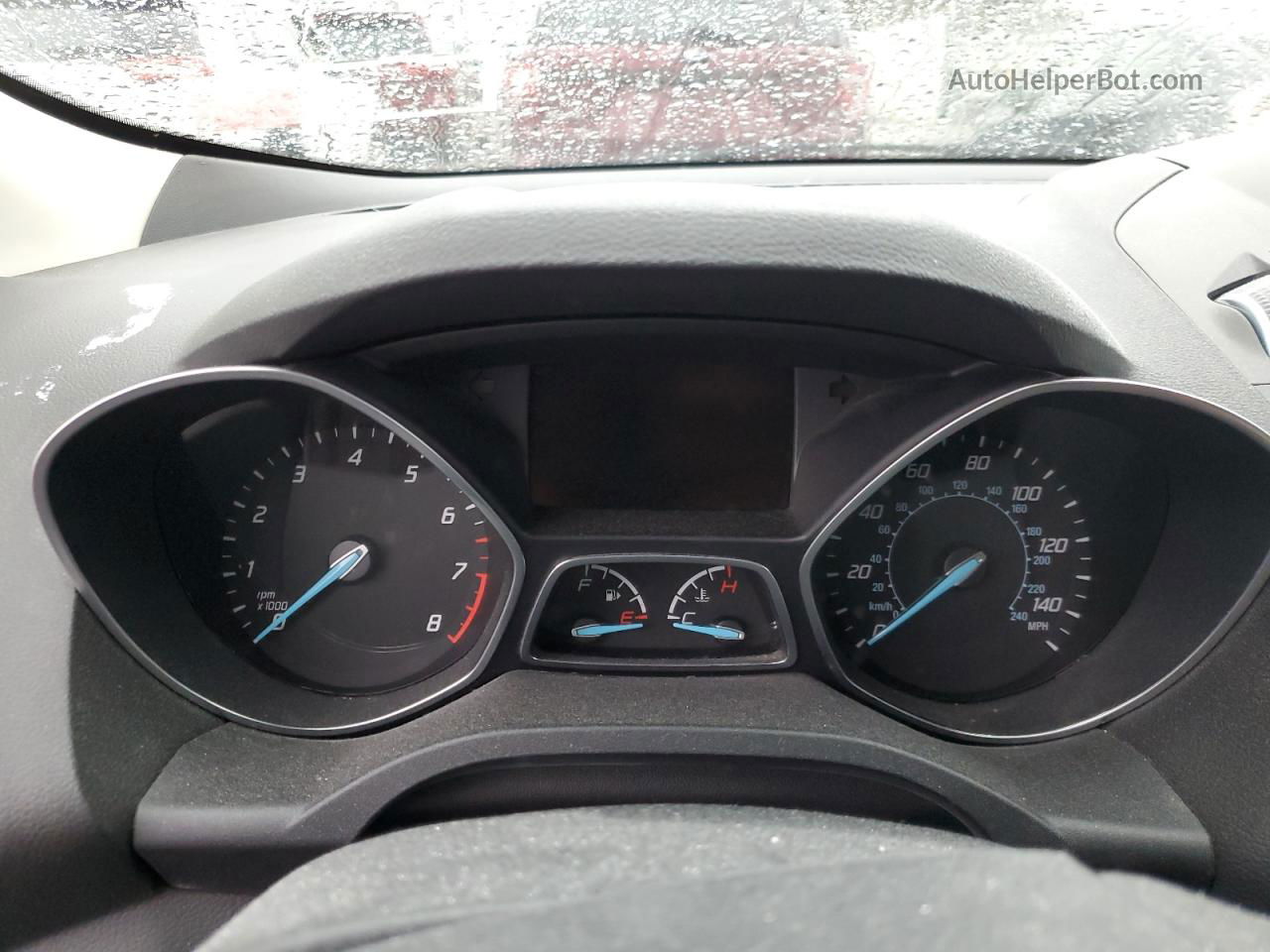 2014 Ford Escape Se Blue vin: 1FMCU9G92EUA34169