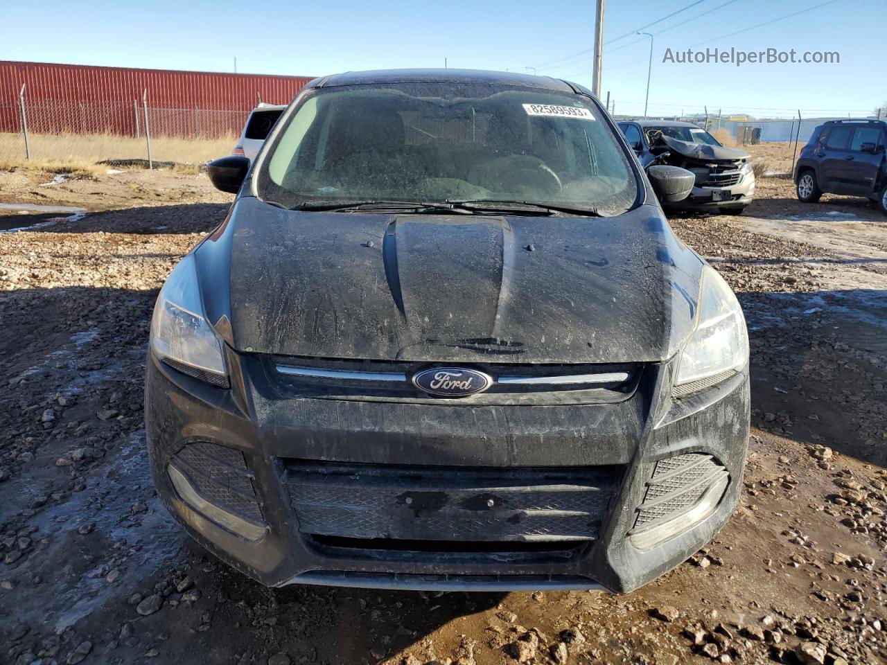 2015 Ford Escape Se Black vin: 1FMCU9G92FUA72065