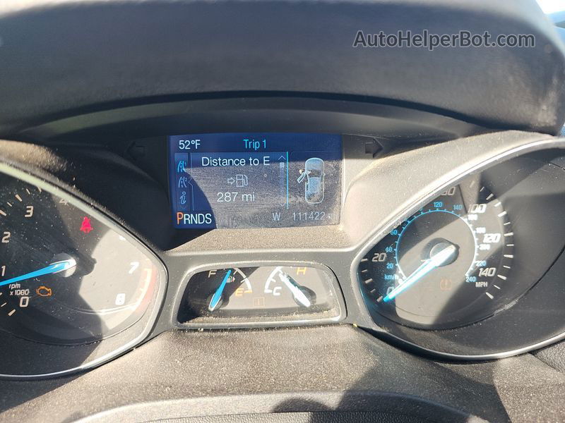 2015 Ford Escape Se Белый vin: 1FMCU9G92FUC00563