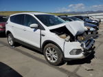 2017 Ford Escape Se White vin: 1FMCU9G92HUB89311