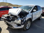 2017 Ford Escape Se White vin: 1FMCU9G92HUB89311