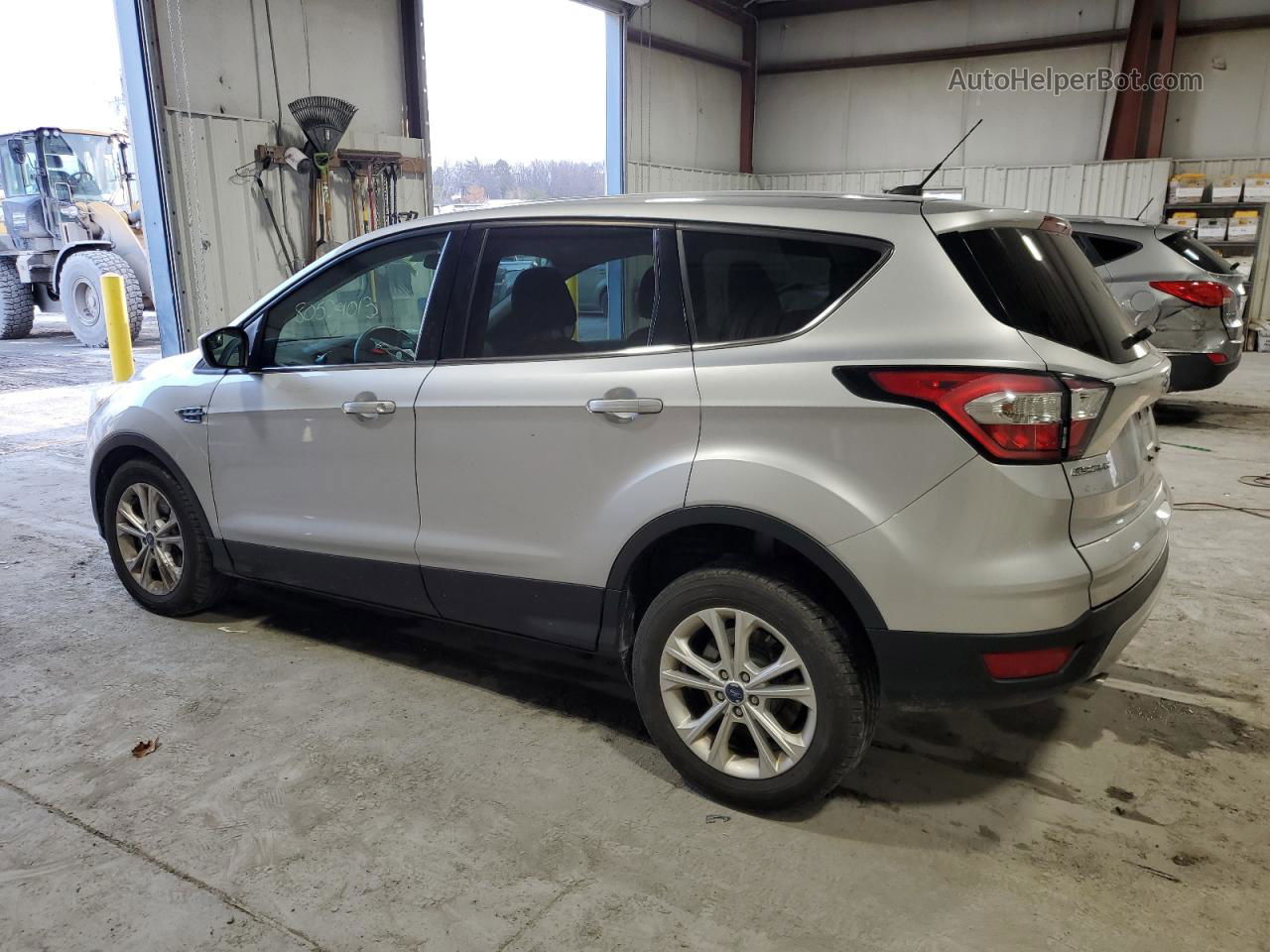 2017 Ford Escape Se Silver vin: 1FMCU9G92HUD29891