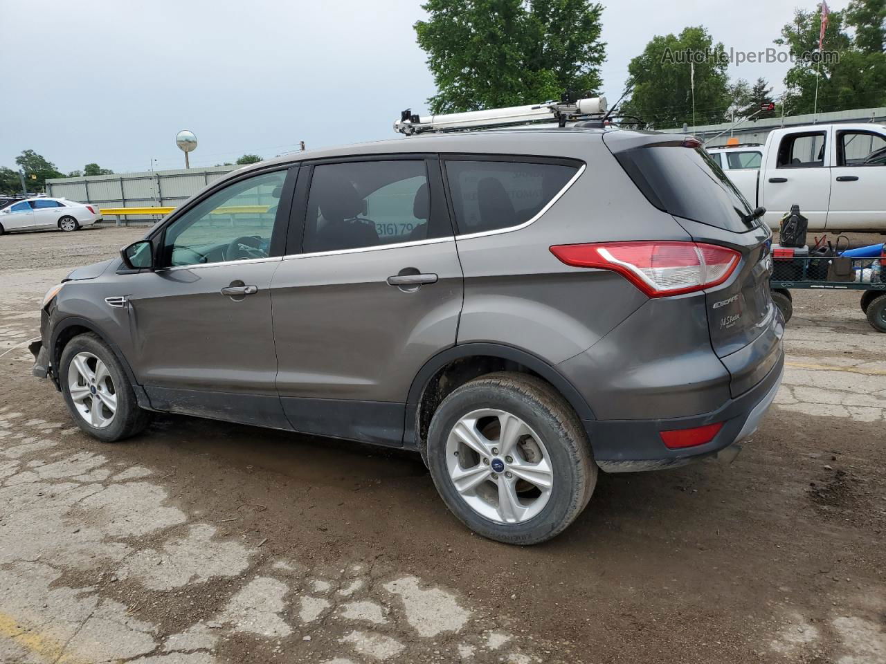 2014 Ford Escape Se Gray vin: 1FMCU9G93EUB49797