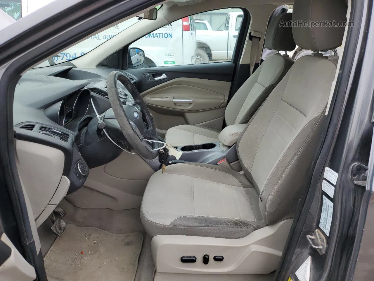 2014 Ford Escape Se Серый vin: 1FMCU9G93EUB49797