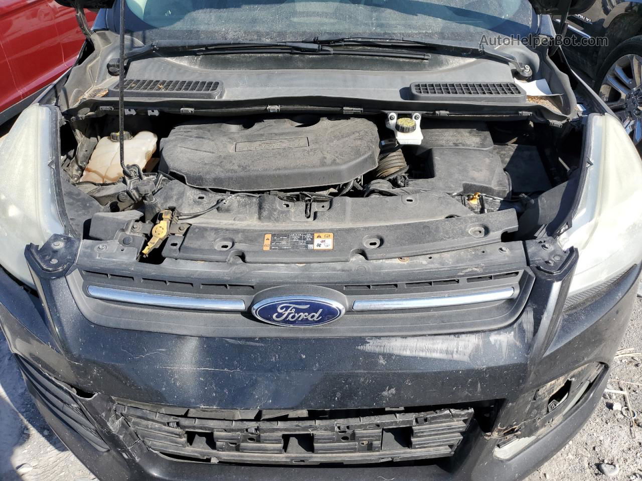 2014 Ford Escape Se Черный vin: 1FMCU9G93EUC47700