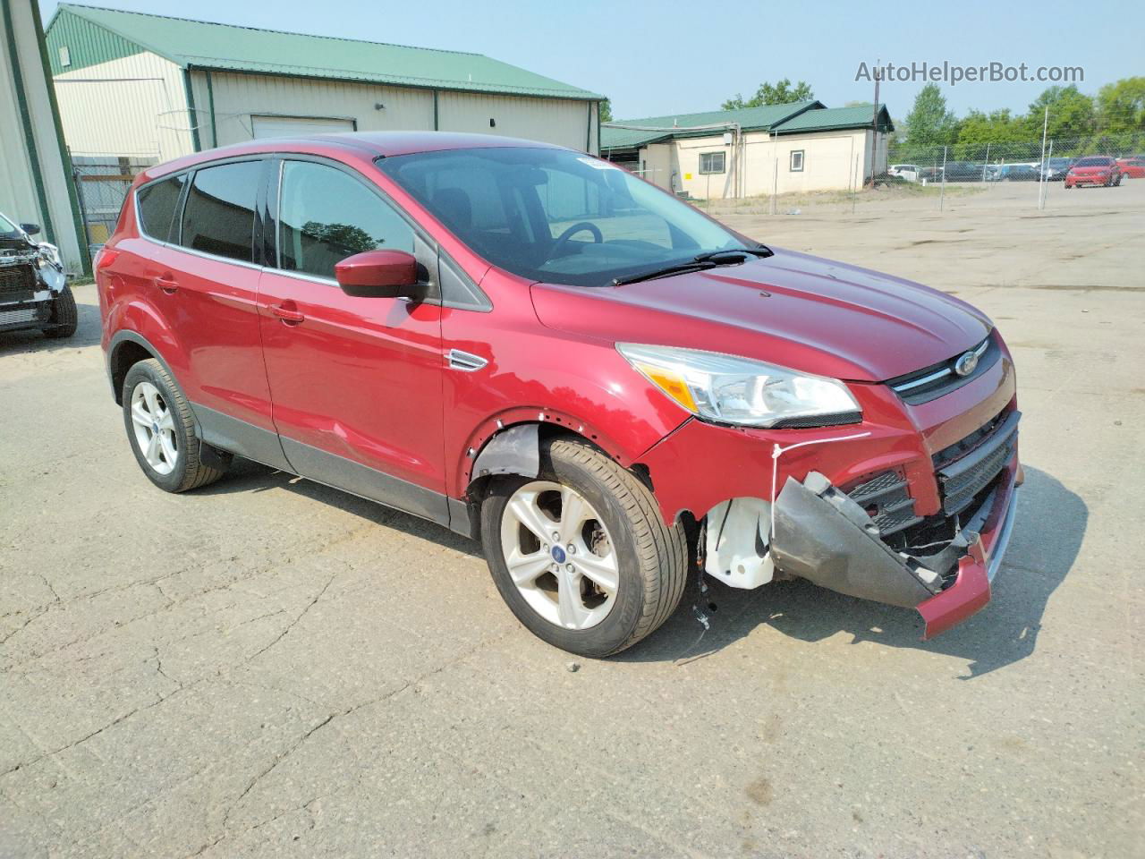 2015 Ford Escape Se Red vin: 1FMCU9G93FUA11145