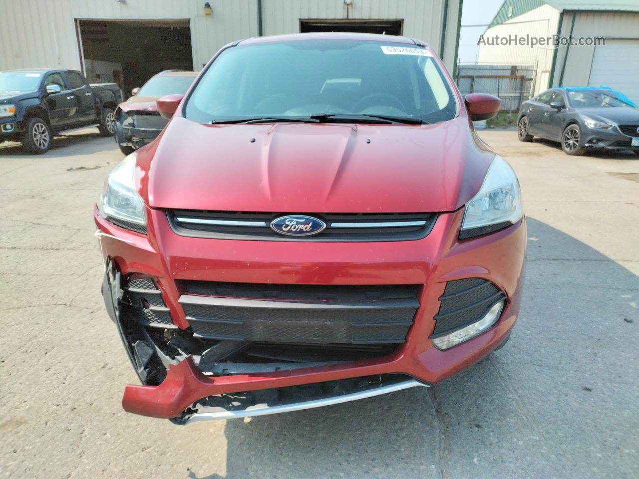 2015 Ford Escape Se Red vin: 1FMCU9G93FUA11145