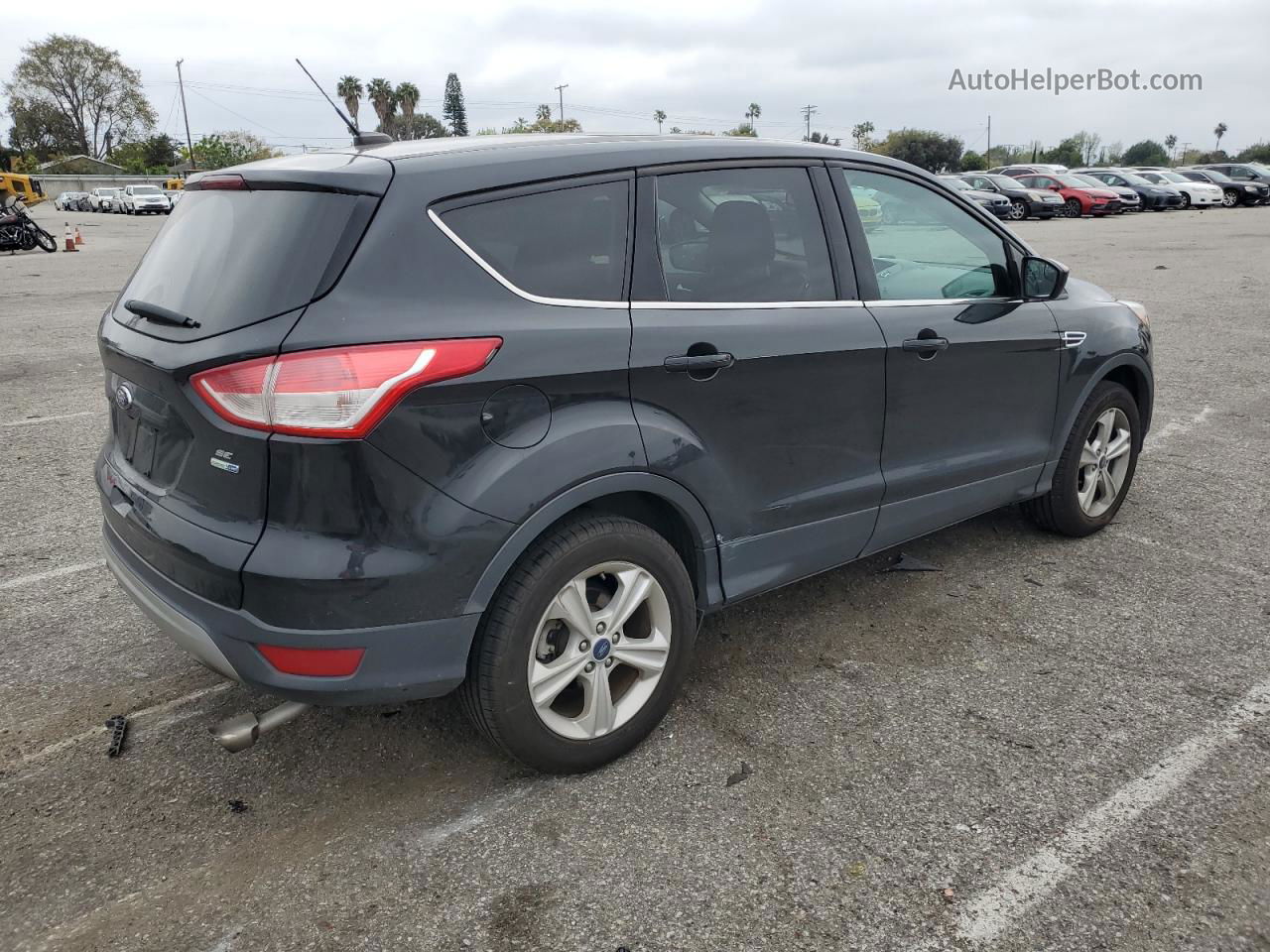 2015 Ford Escape Se Black vin: 1FMCU9G93FUA93393