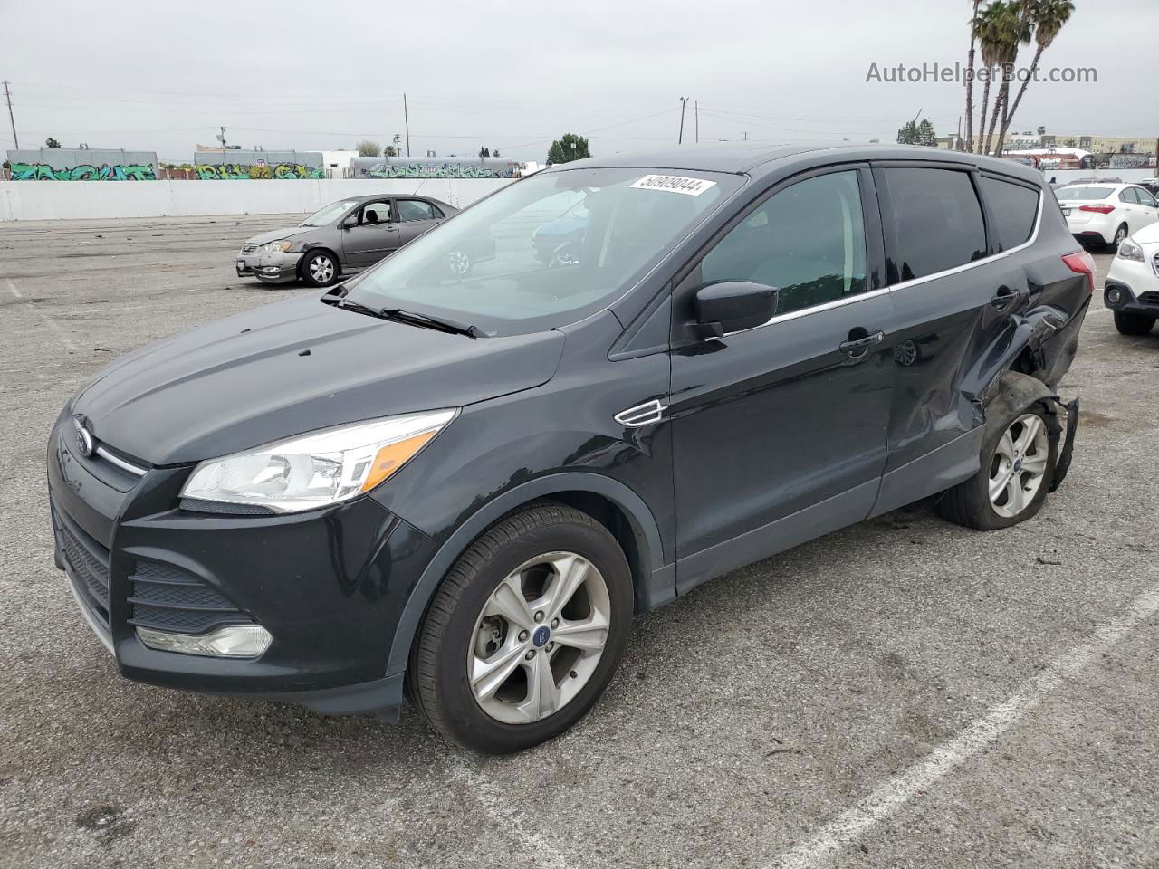 2015 Ford Escape Se Black vin: 1FMCU9G93FUA93393