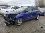 2015 Ford Escape Se Blue vin: 1FMCU9G93FUC89642