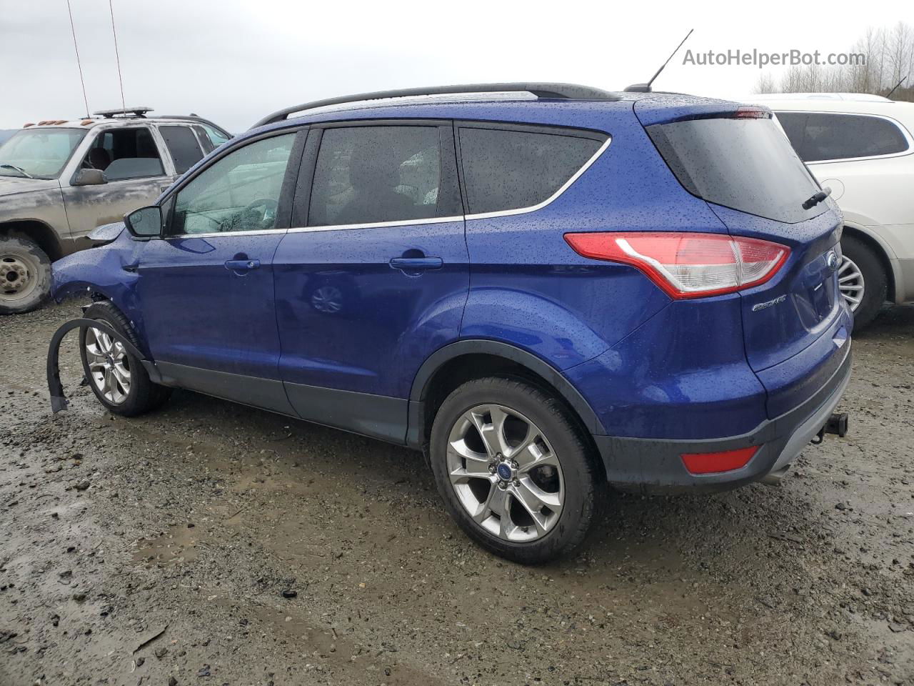 2015 Ford Escape Se Blue vin: 1FMCU9G93FUC89642