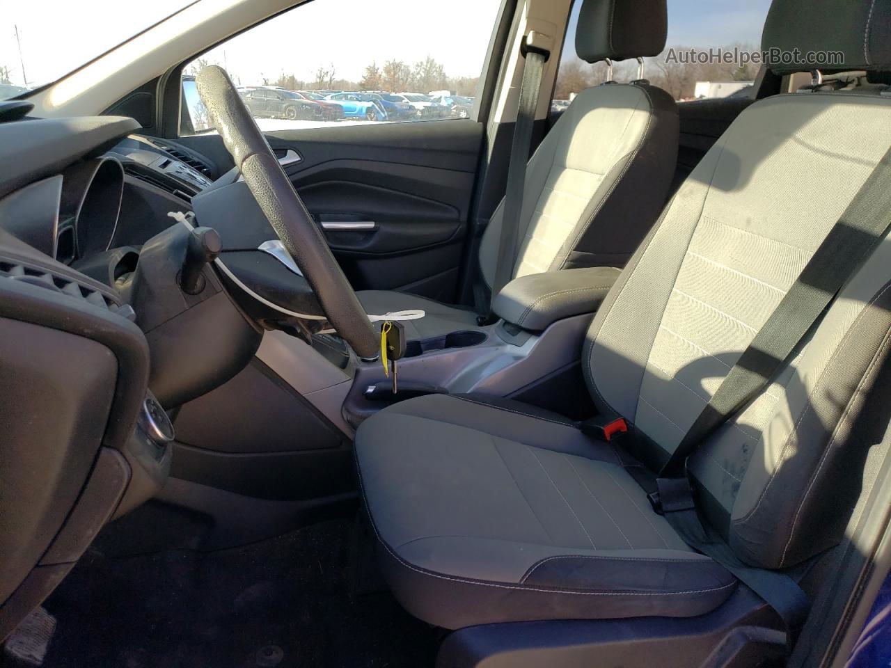 2016 Ford Escape Se Синий vin: 1FMCU9G93GUC88654