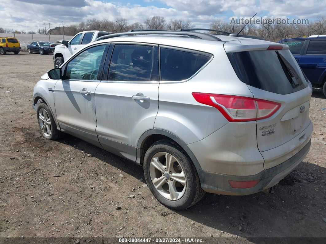 2013 Ford Escape Se Silver vin: 1FMCU9G94DUD25769