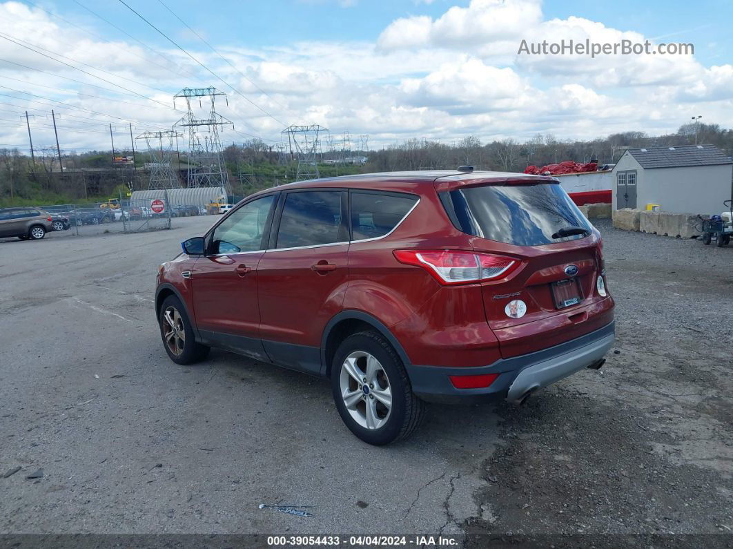 2014 Ford Escape Se Red vin: 1FMCU9G94EUE32516