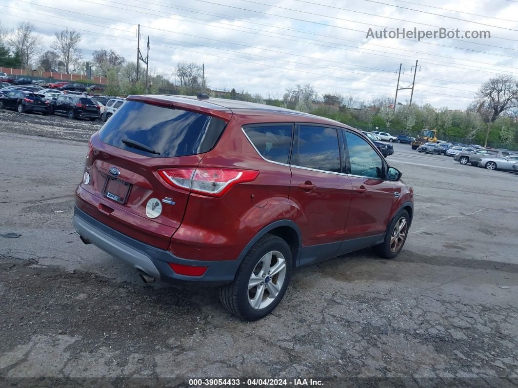 2014 Ford Escape Se Red vin: 1FMCU9G94EUE32516