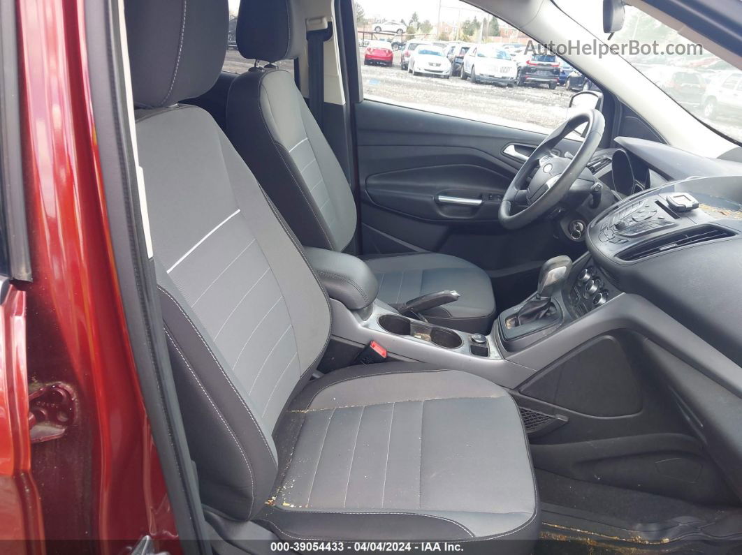 2014 Ford Escape Se Red vin: 1FMCU9G94EUE32516