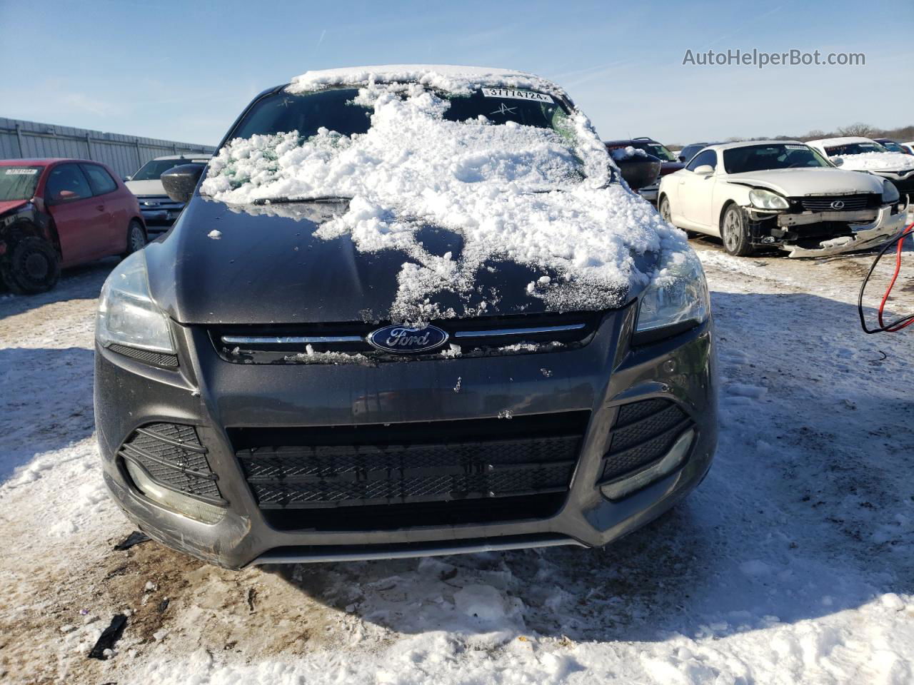 2015 Ford Escape Se Charcoal vin: 1FMCU9G94FUA26267