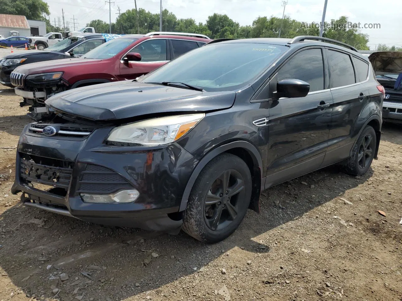 2015 Ford Escape Se Black vin: 1FMCU9G94FUC82165