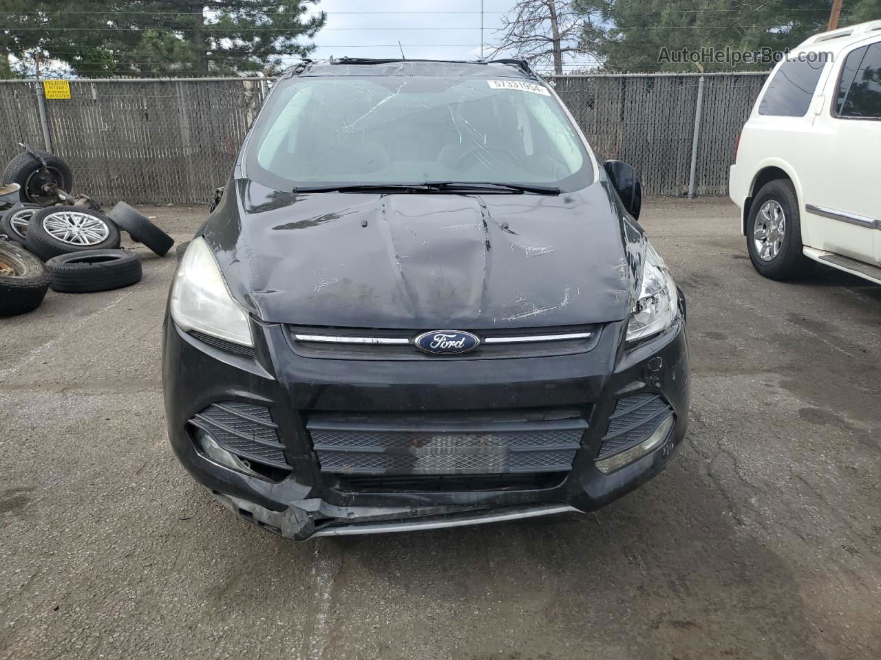 2016 Ford Escape Se Black vin: 1FMCU9G94GUA21393